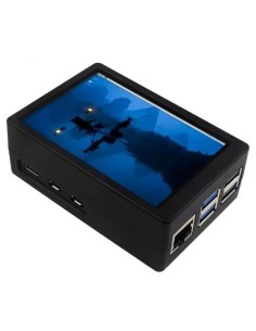 Mallette ABS ventilée avec écran 3.5INCH pour Raspberry Pi 5